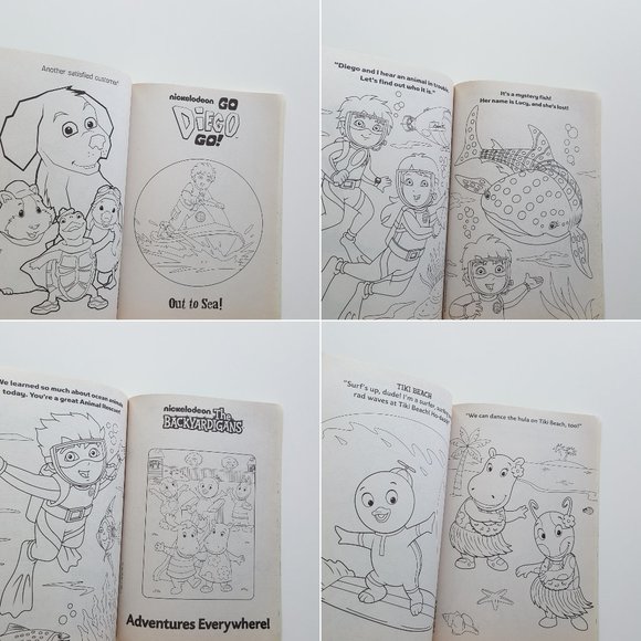 Nickelodeon | Toys | Jumbo Coloring Party Nick Jr | Poshmark